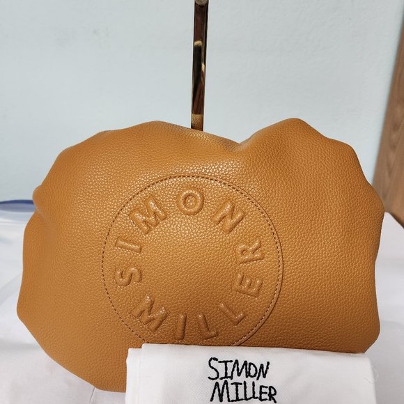 SIMON MILLER Long Scrunch Bag Keychain Caramel NEW LAST CALL! - Picture 4 of 6